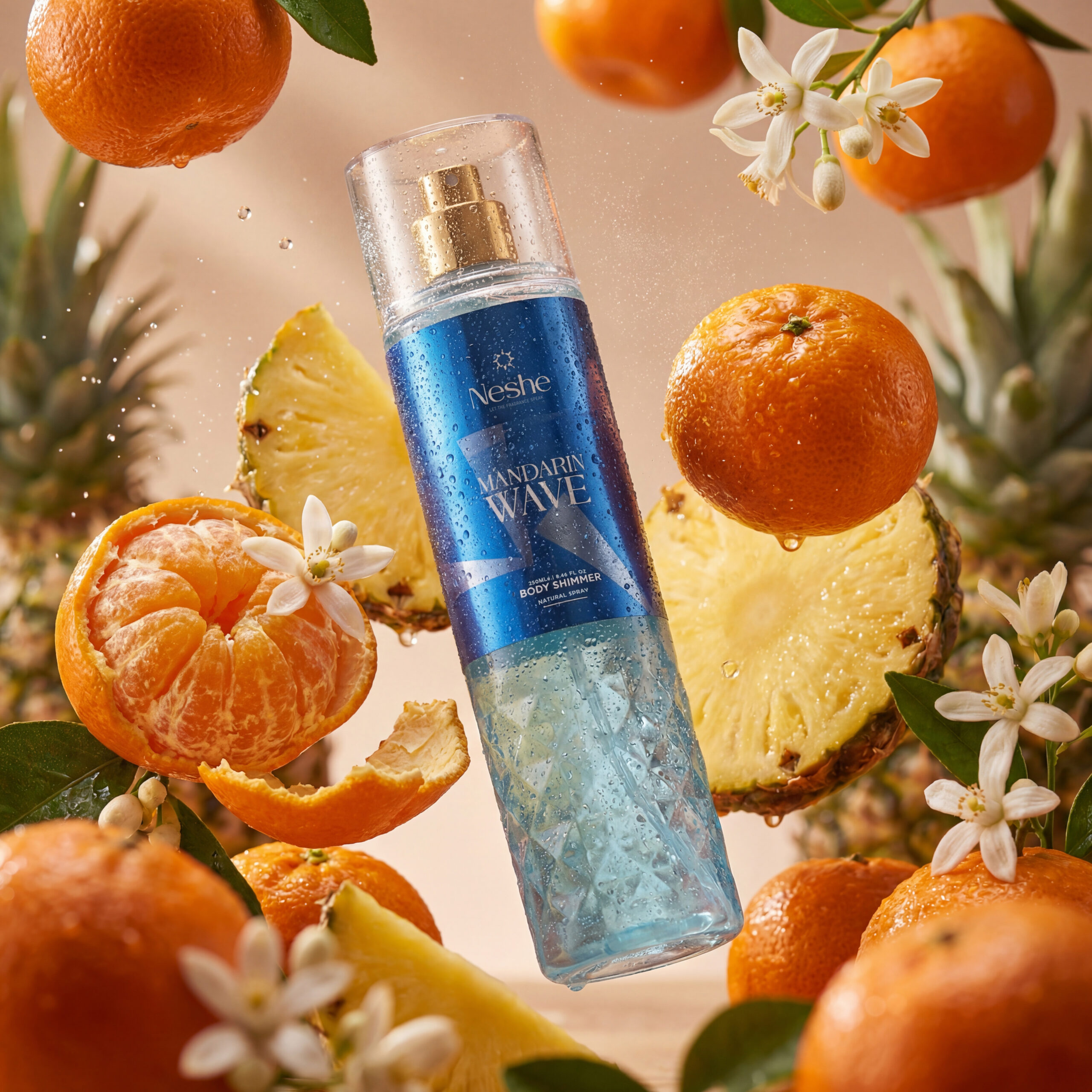 Mandarin wave Body Shimmer - Image 1